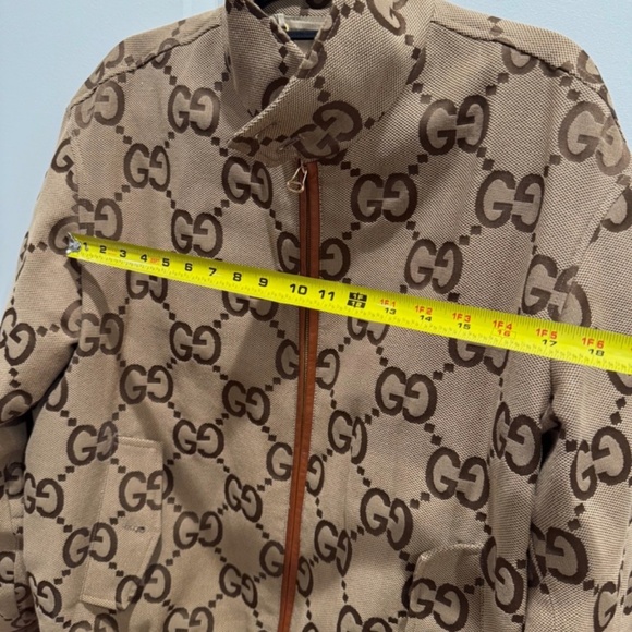 Gucci Monogram “Jumbo GG” Men’s Jacket 52 Large - Picture 10 of 10